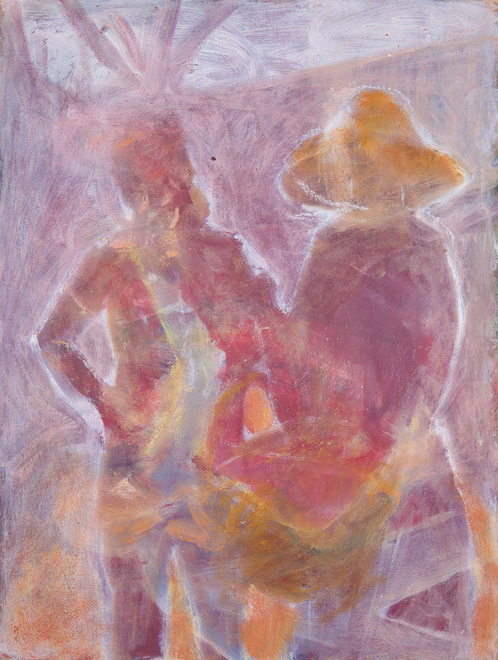 Hazy Talking Figures