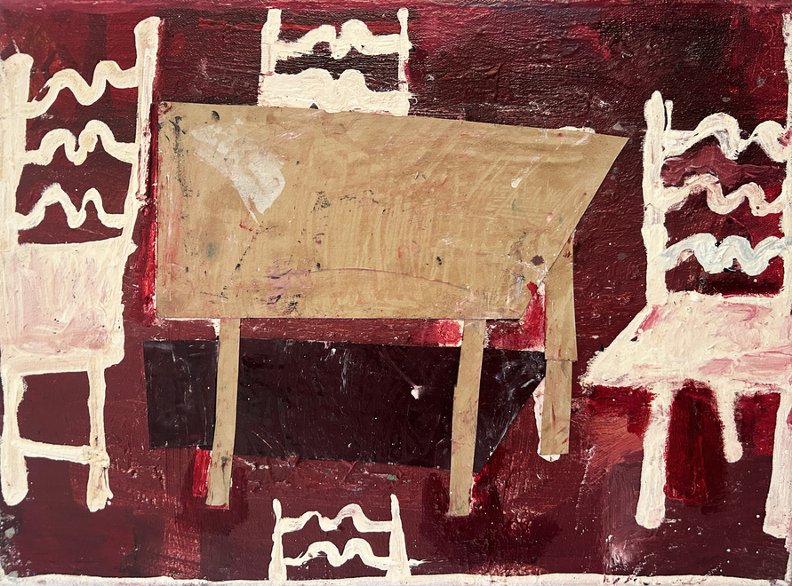 Dining Room at Night II