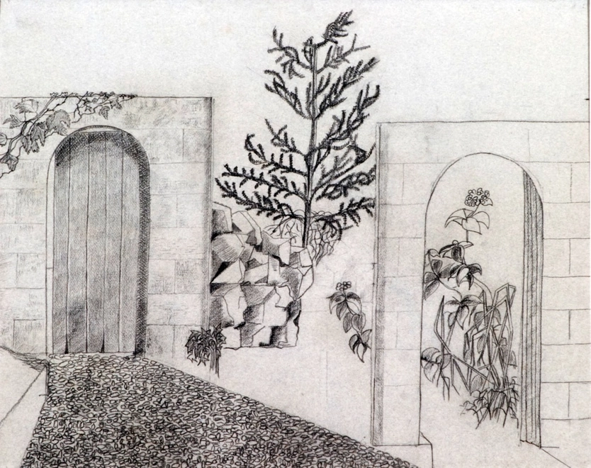 Landscape with Arches