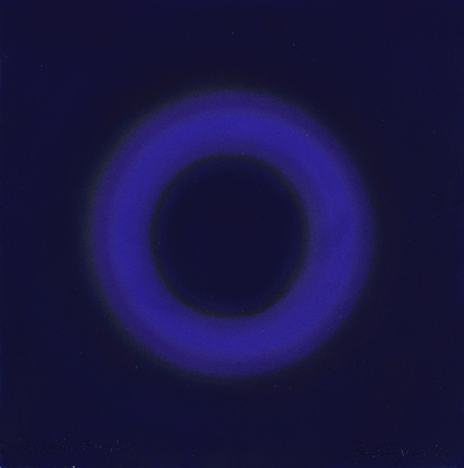<span class="artist"><strong>Peter Sedgley</strong></span>, <span class="title"><em>Prussian Ring</em>, 1966</span>