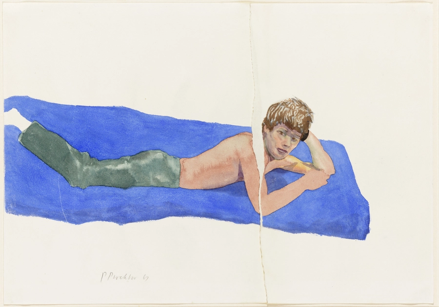 <p><span class="artist"><strong>Patrick Procktor RA</strong></span>, <span class="title"><em>Andrew McCall</em>, 1967</span></p>