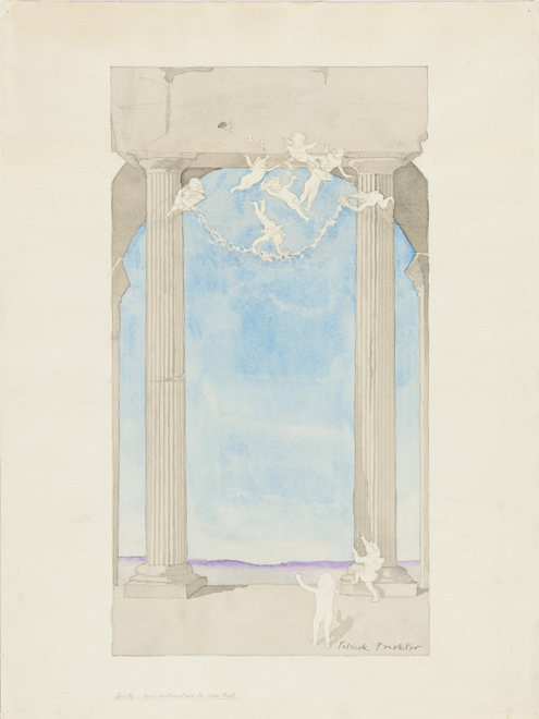 <p><span class="artist"><strong>Patrick Procktor RA</strong></span>, <span class="title"><em>Untitled (Mural Design)</em>, c.1977</span></p>
