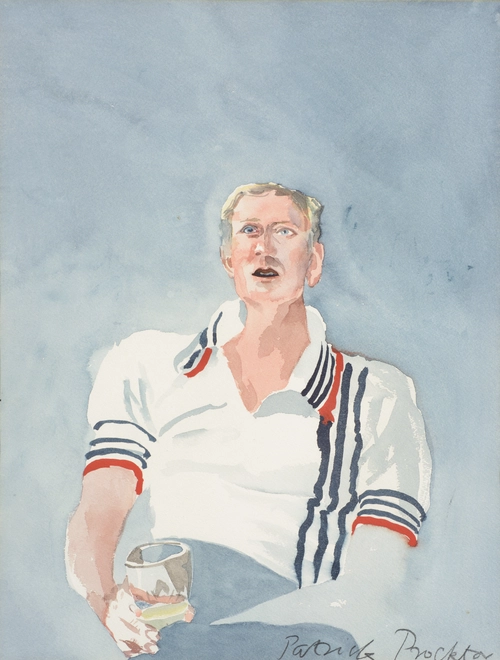 <span class="artist"><strong>Patrick Procktor RA</strong></span>, <span class="title"><em>Nicol Williamson</em>, 1977</span>