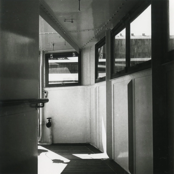 Eileen Agar, On Board Blue Star, 1953, Photograph, 16.9 × 16.8 cm