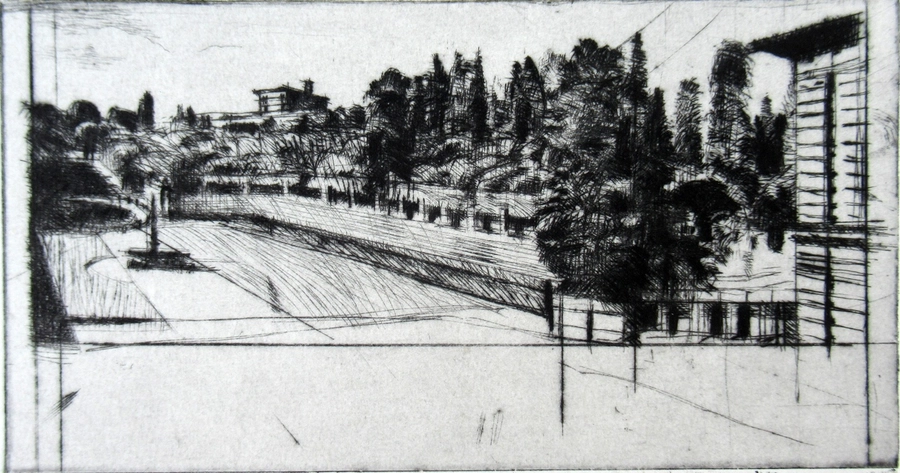 Behind the Pitti Palace