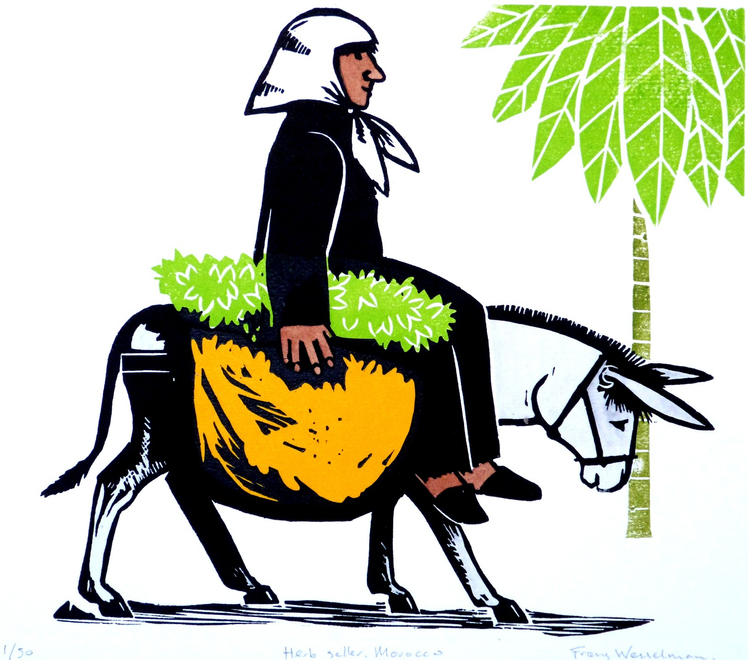 Herb Seller, Morocco