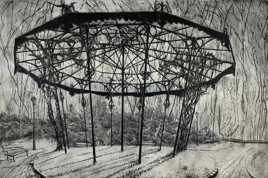 Pergola, Giardini Biennale, Venice