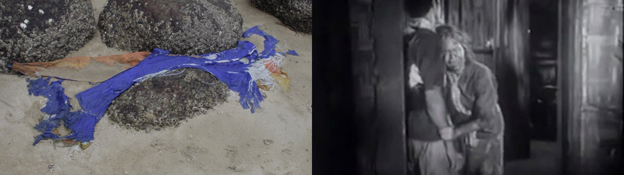 Syahrul Anuar, 《现在是何时？》，2020年  双道4K面板，15分24秒  图片由艺术家提供  Syahrul Anuar, Now Is When?, 2020  Two-channel 4K Panels, 15 min 24 sec  Courtesy of the artist