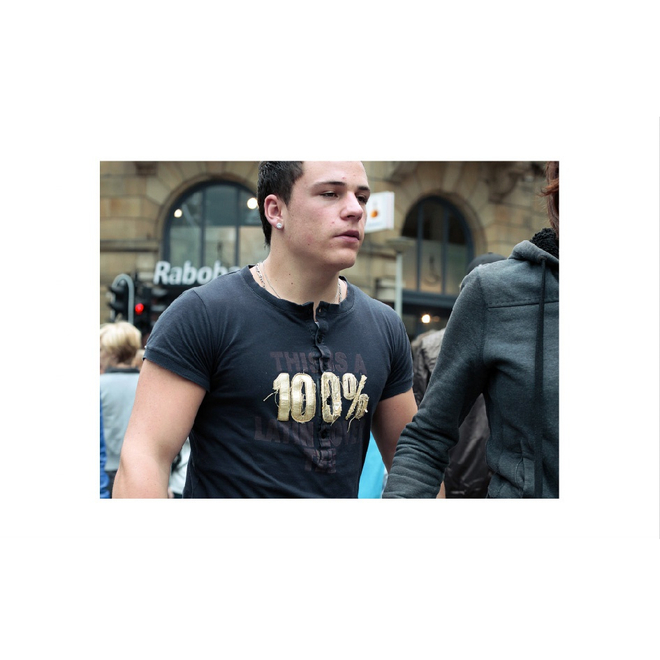 《数字中的阿姆斯特丹#100》,汉斯·艾克尔布姆，2011  Amsterdam By Numbers #100, Hans Eijkelboom, 2011