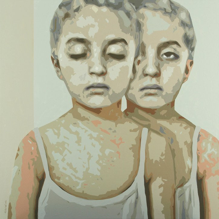 Untitled, 2012 Acrylic on Canvas 180 x 180 cm