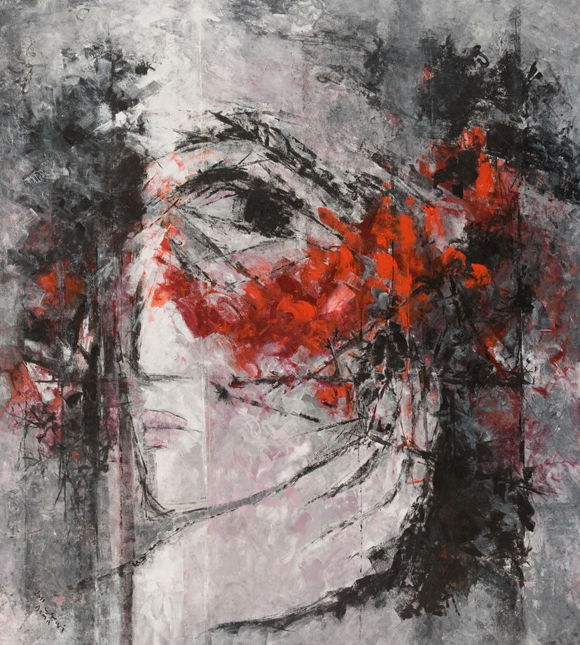 Untitled, 2011 Acrylic on Canvas 200 x 180 cm