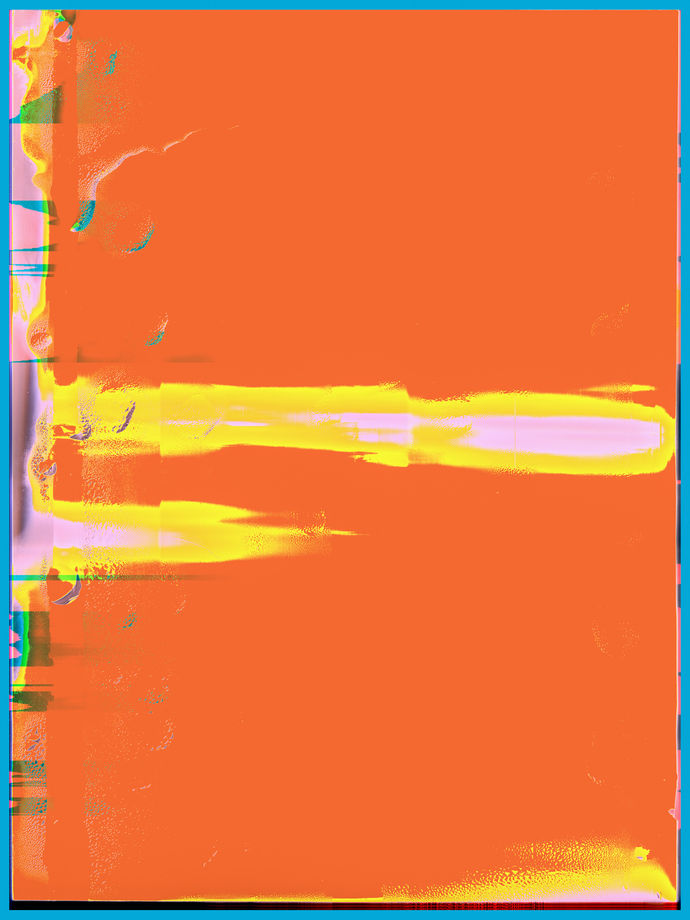 Jannemarein Renout SCAN_02319(15:00:55-15:19:48)_2019/2022, 2022 Archival Pigment Print on 1mm aluminium 70 x 50 cm Edition of 5 plus 2 artist's proofs