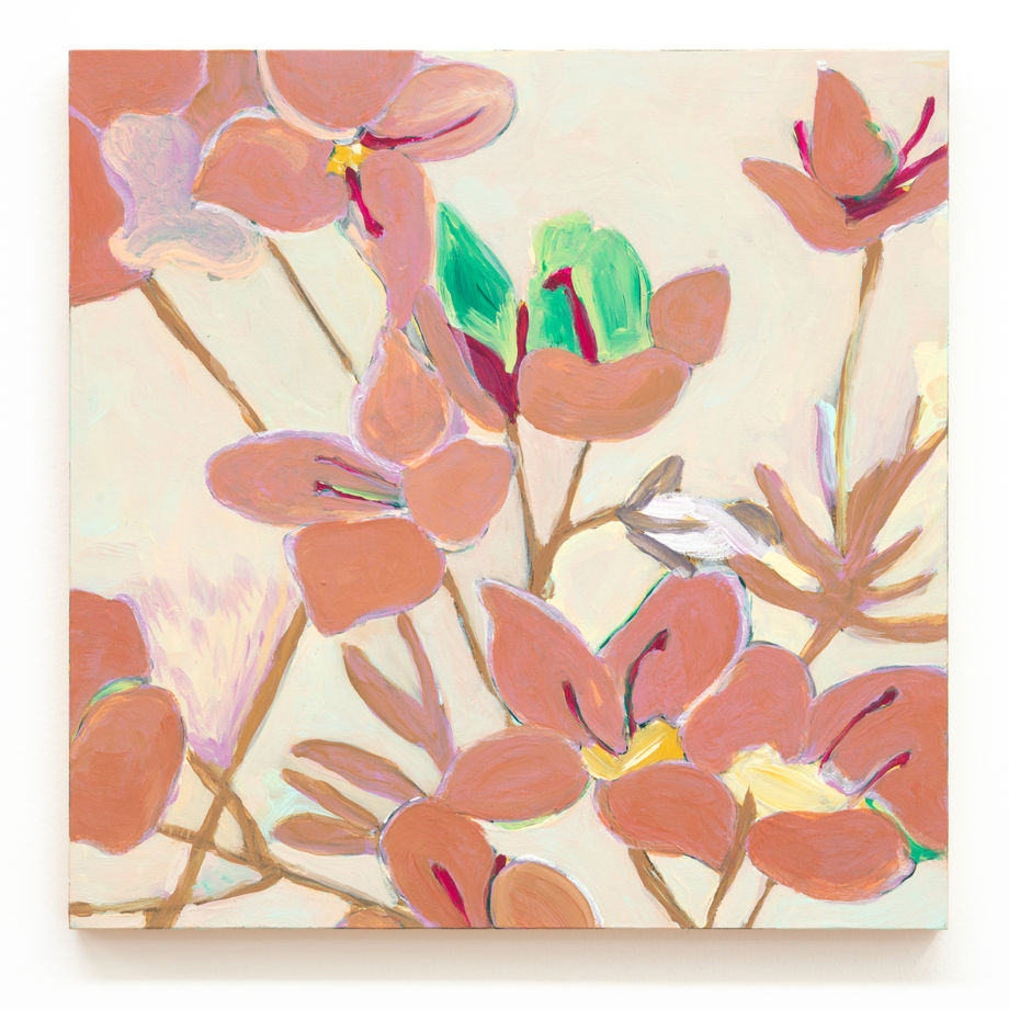 Negin Dastgheib Old Woman, 2020 Acrylic on board 250mm x 250mm