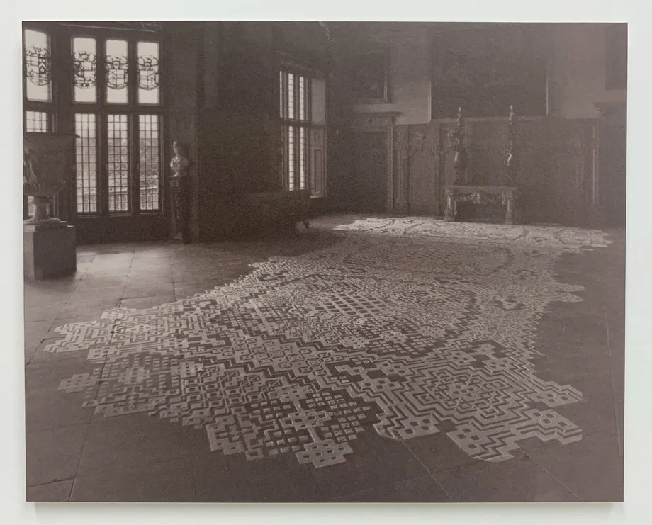 Catherine Bertola Below the salt , 2020 Salt print on cotton rag paper 20.3 x 25.4 cm 8 x 10 in (unframed)