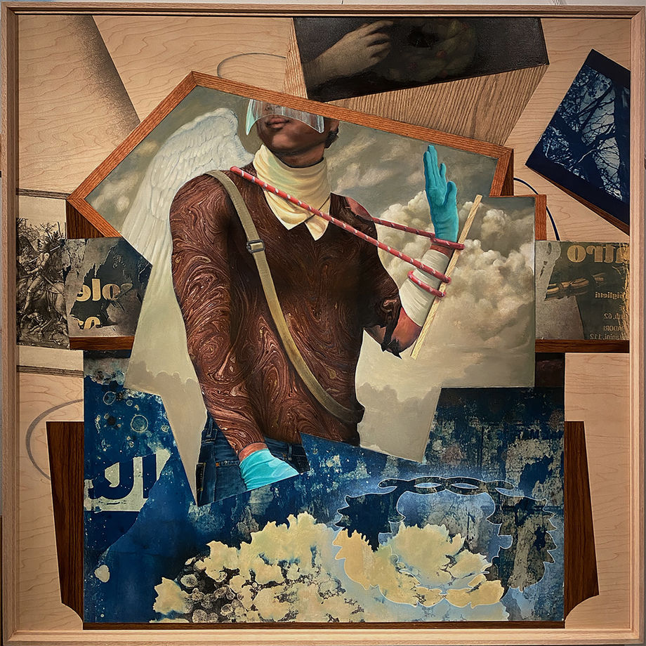 Timothy McDowell, Panel Paintings: Geometries and Allegories, 2021