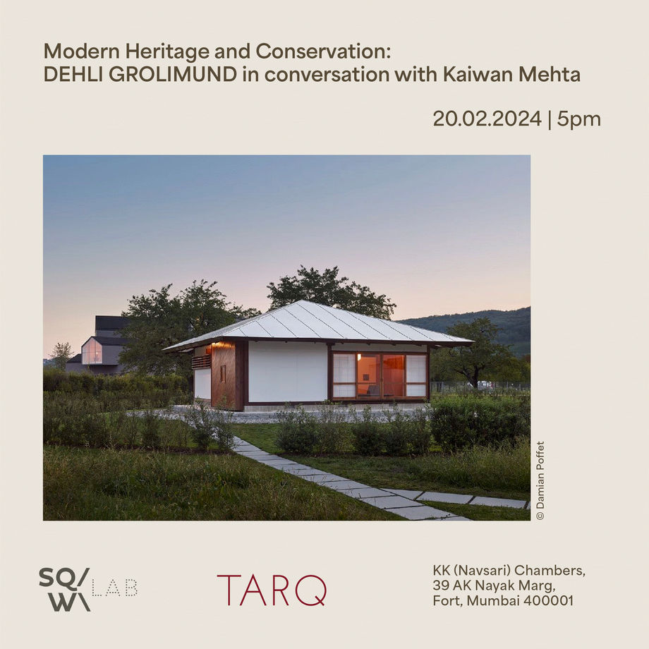 Modern Heritage And Conservation: Discussion With Christian Dehli And Kaiwan Mehta