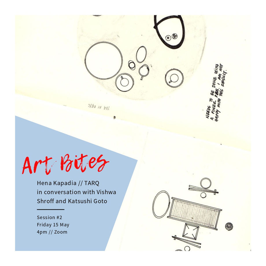 ArtBites | Hena Kapadia in conversation with Vishwa Shroff and Katsushi Goto