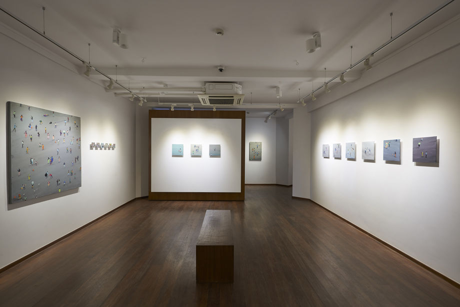 Install view, A Man of the Crowd, 2018