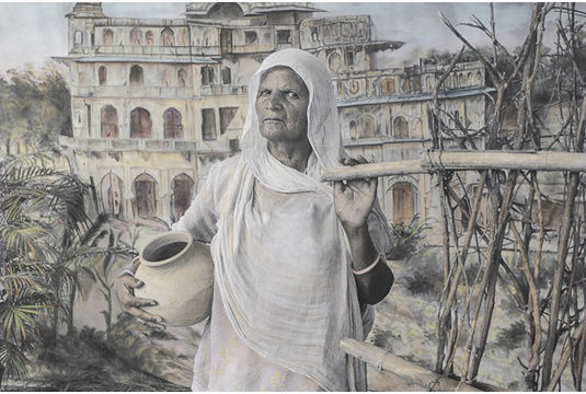 Waswo X. Waswo, A Greeting at the Gate, 2014