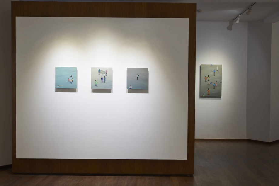 Install view, A Man of the Crowd, 2018