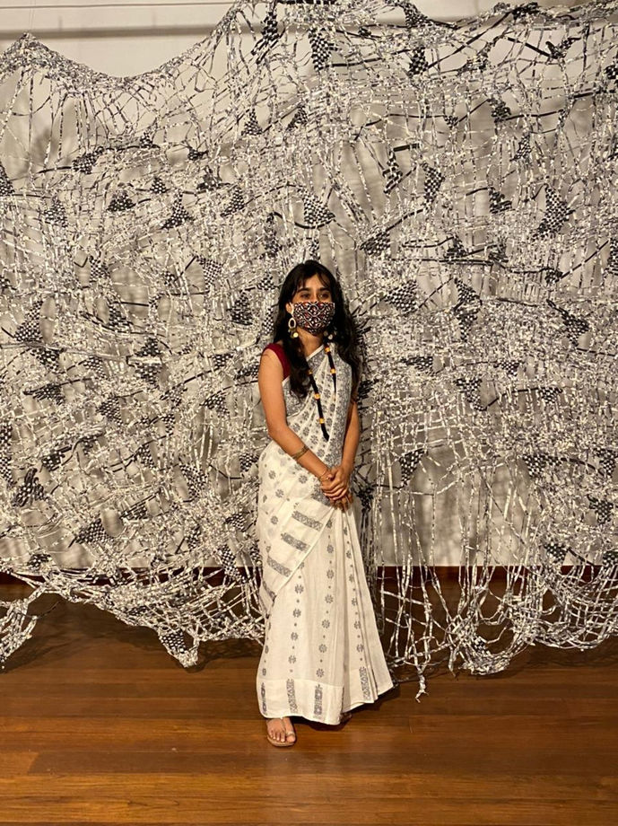 How fashion discards are making their way into art