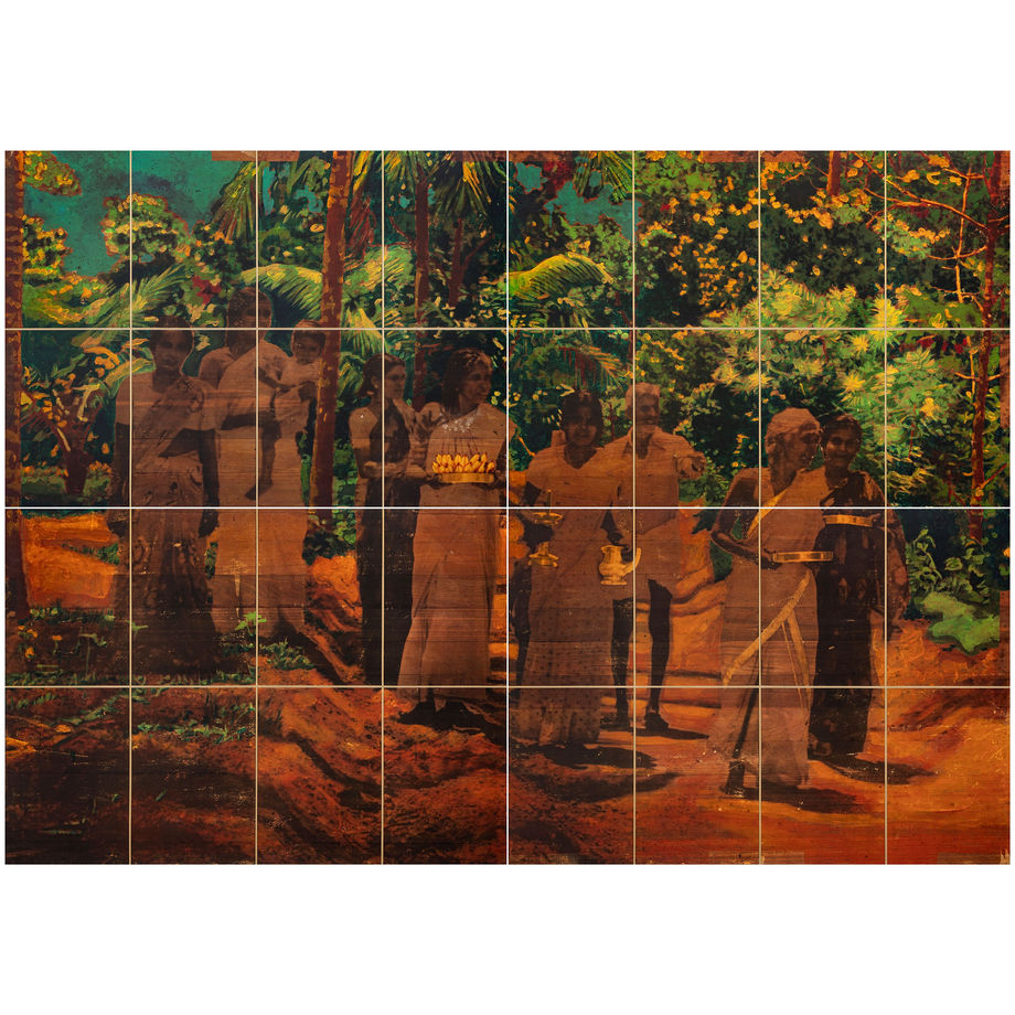 Delve into familial archives and ancestral histories through this artist's work