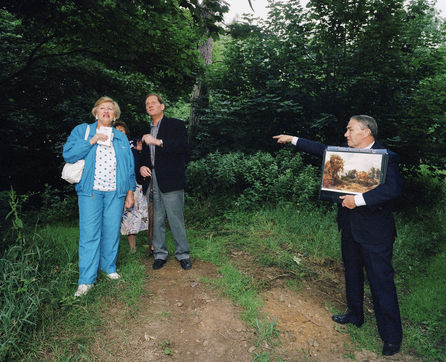 Paul Reas, Flogging a Dead Horse - Constable Country, Flatford Mill, Suffolk, 1993