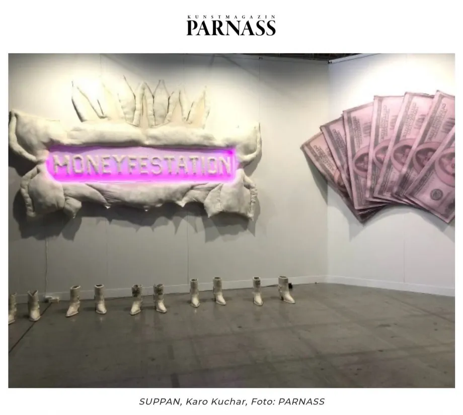 Laura Limbourg & Karo Kuchar at Parnass