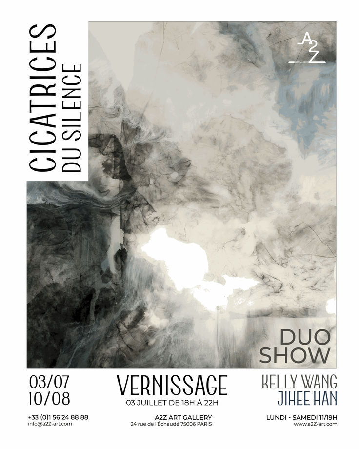 Cicatrices du silence, Exposition duo de Han Jihee & Kelly Wang