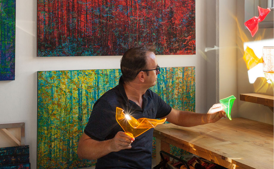 Martin Coiffier, Poetic visions in which nature and landscape come to life