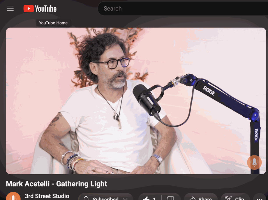 Podcast interview with Deena Oh at 3rd Street Studio, Los Angeles, Ca , Interview