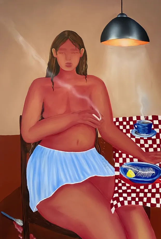 Unfilled Blues, Duo show: Minjoo Kim & Ethel Coppieters