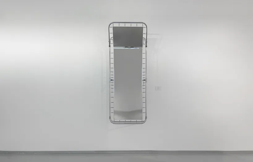 Gregory Orekhov Magic Bed, 2020 Mirror-polished stainless steel 190 x 80 x 60 cm