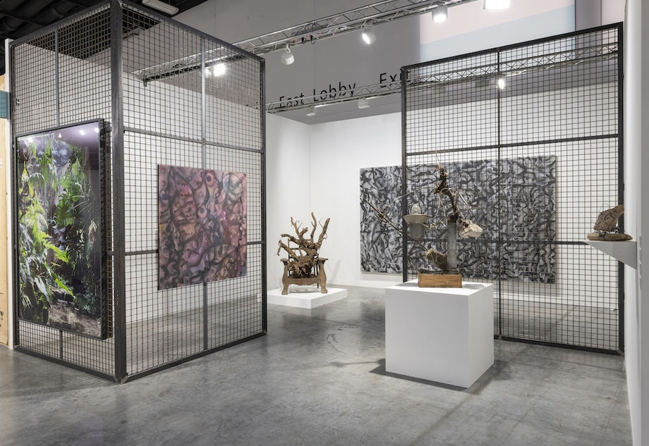 Edel Assanti, Art Basel Miami Beach installation view, 2023. Photo: Adam Reich.