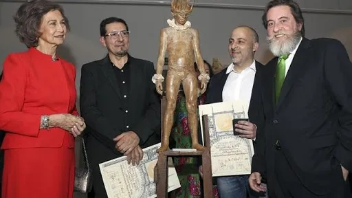 Coderch + Malavia win sculptors medal from the Spanish Association of Painters and Sculptors!