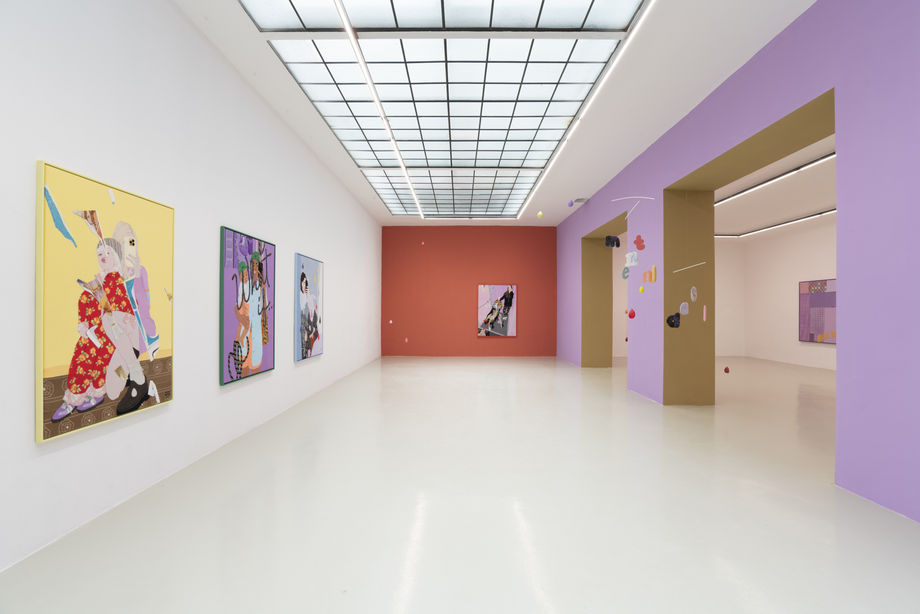 Nana Mandl, Installation View, never enough, 2024