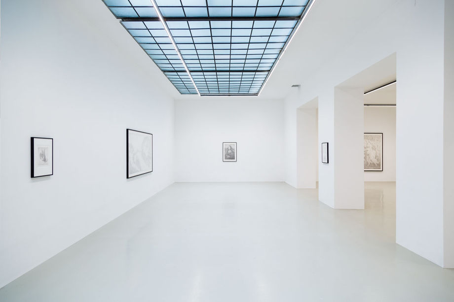 Installation View: Maximilian Prüfer, TIER, Galerie Kandlhofer, 2019