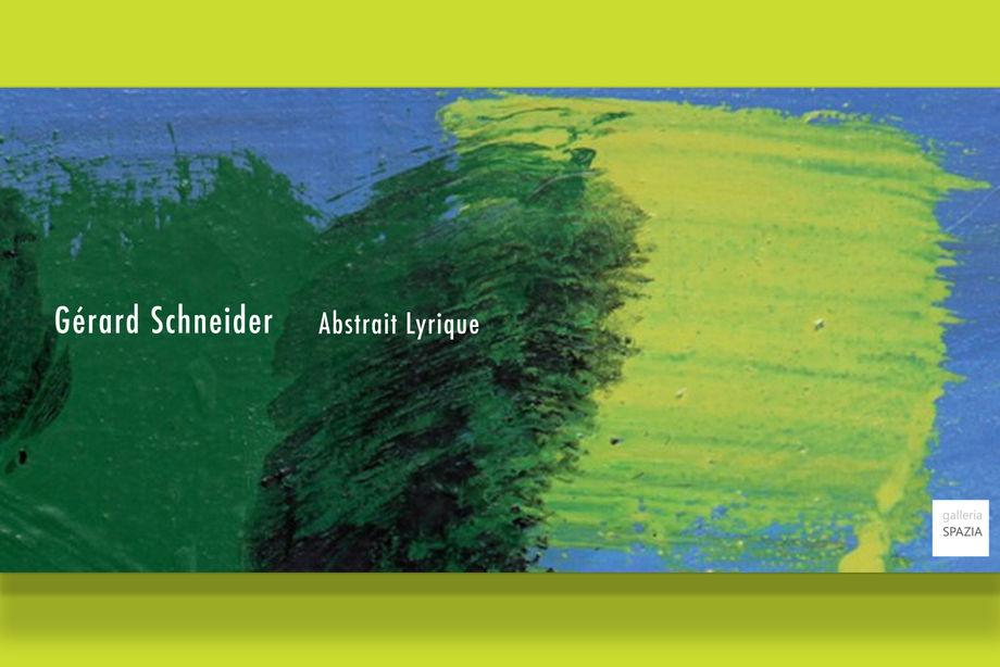Gérard Schneider | Abstrait Lyrique