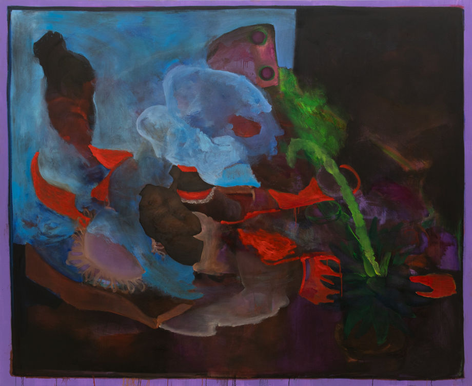 Clémence Gbonon, The Red River, 2025. Courtesy of the artist and Mariane Ibrahim.