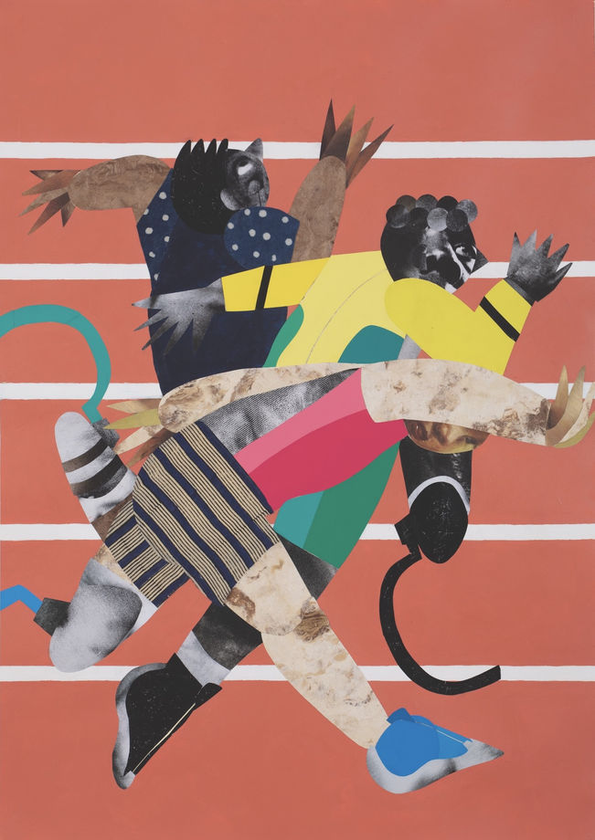 Clotilde Jimenez, Relay Race, 2023. Courtesy of the artist and Mariane Ibrahim