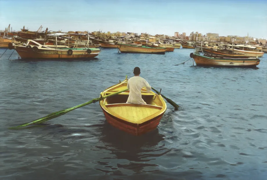 Youssef Nabil, Say Goodbye, self-portrait, Alexandria, 2009. Courtesy of the artist and Mariane Ibrahim.