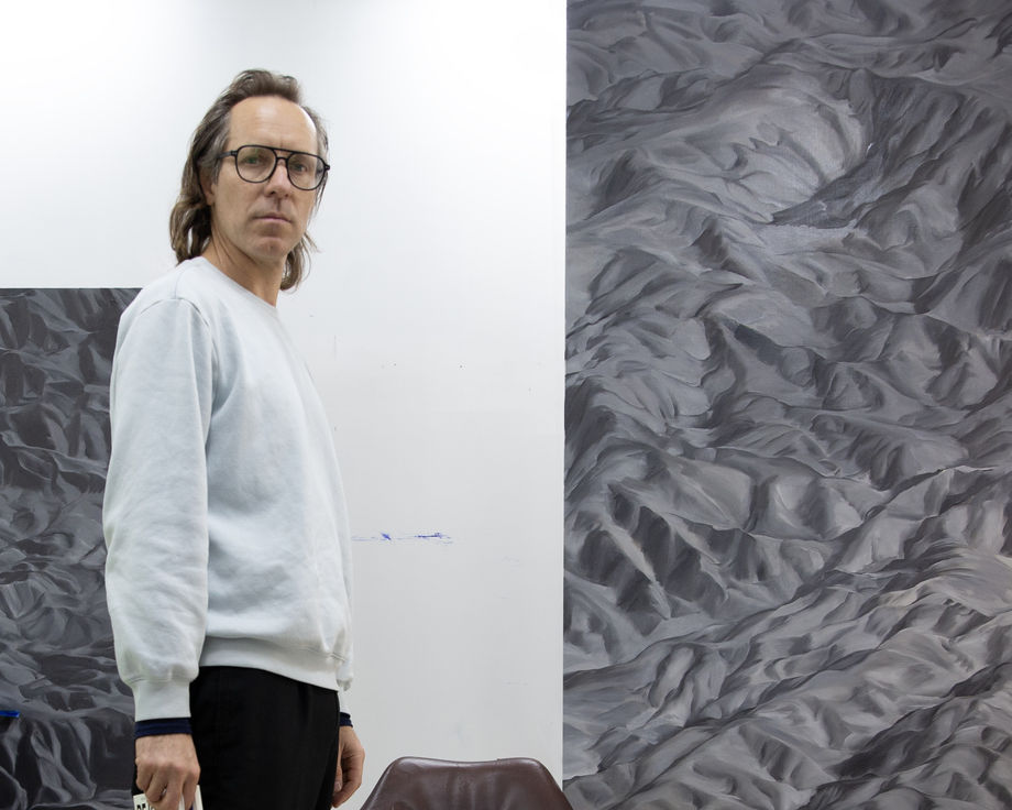 Portrait of Piers Greville, Abbotsford Studio, July 2023