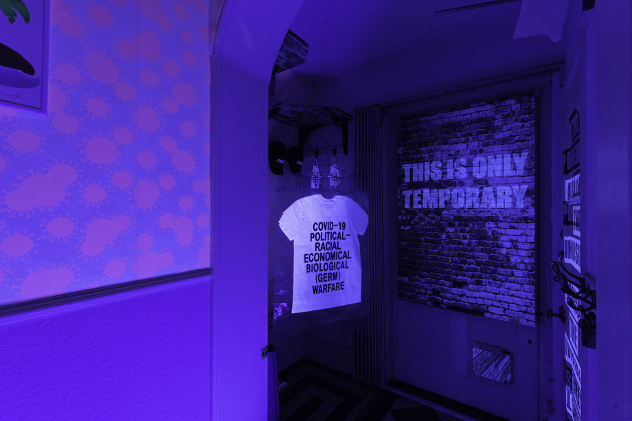 Installation View of Aida Wilde for disCONNECT LDN