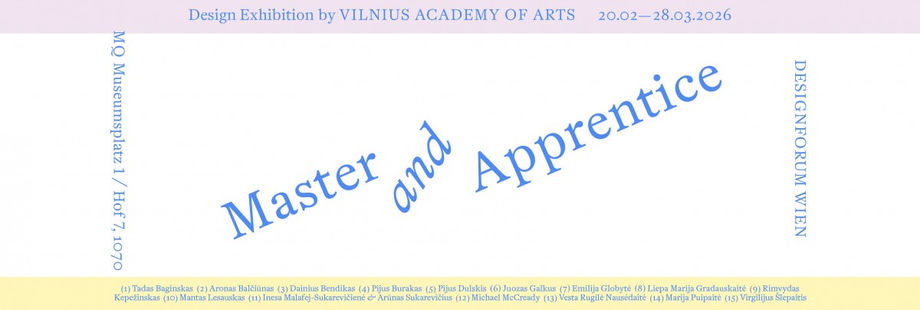 Group exhibition Master and Apprentice