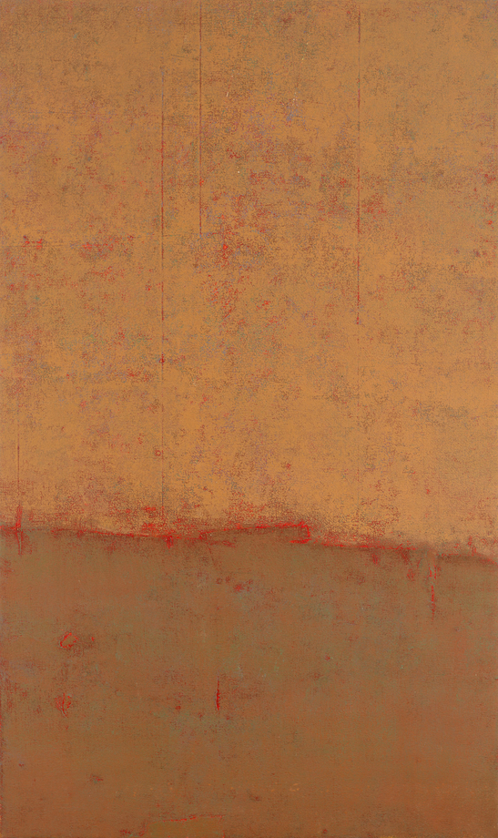 Sheetal Gattani, Untitled (Layered Hues), 2024, Acrylic on canvas, 60 x 36 in (152.4 x 91.4 cm), GATSH050