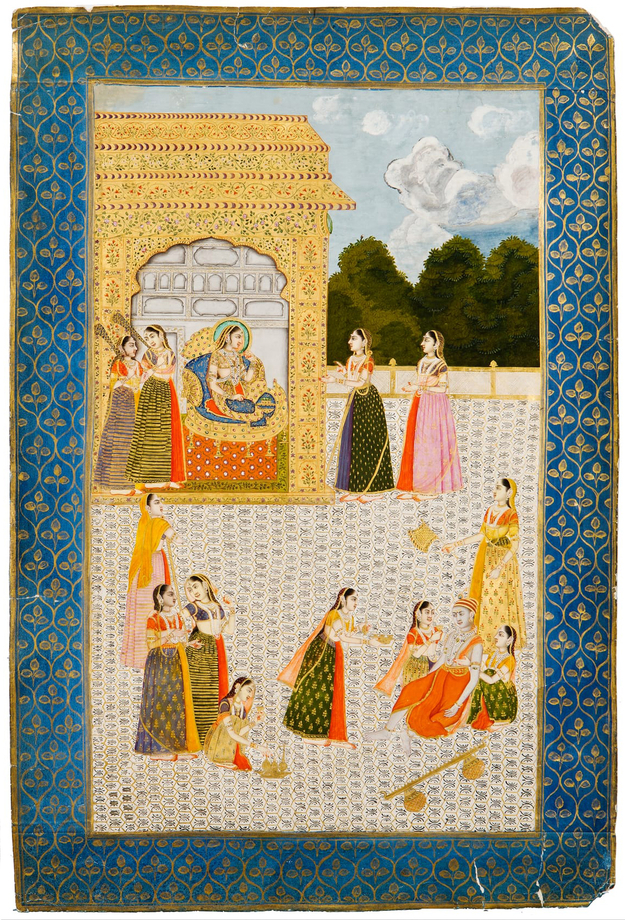 LEAF FROM THE MADHAVANALA KAMAKANDLA: A FAINTED MUSICIAN IN THE ZENANA