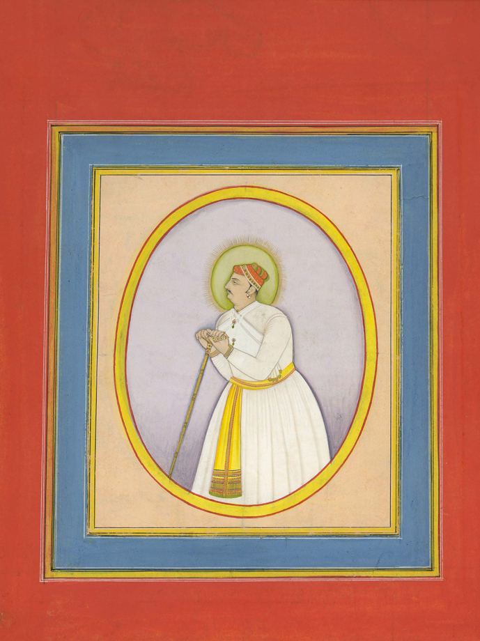 A COMMEMORATIVE PORTRAIT OF MAHARAJA RAI SINGH