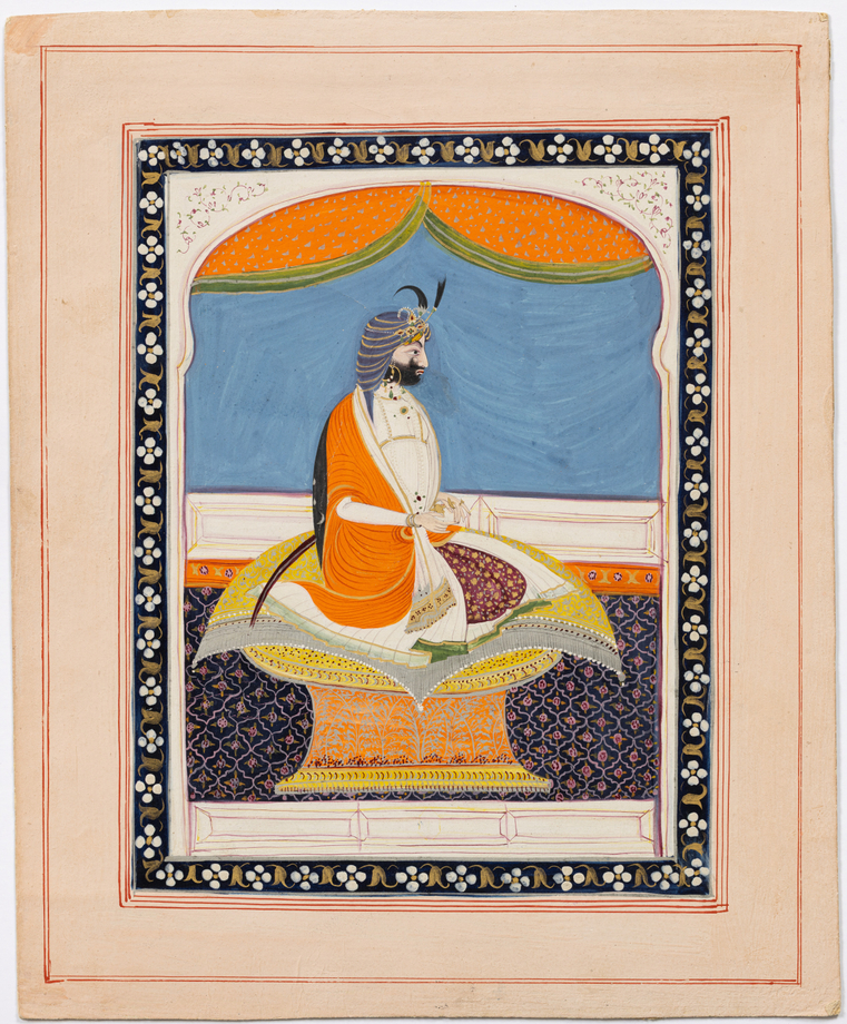 PORTRAIT OF RAJA SUCHET SINGH