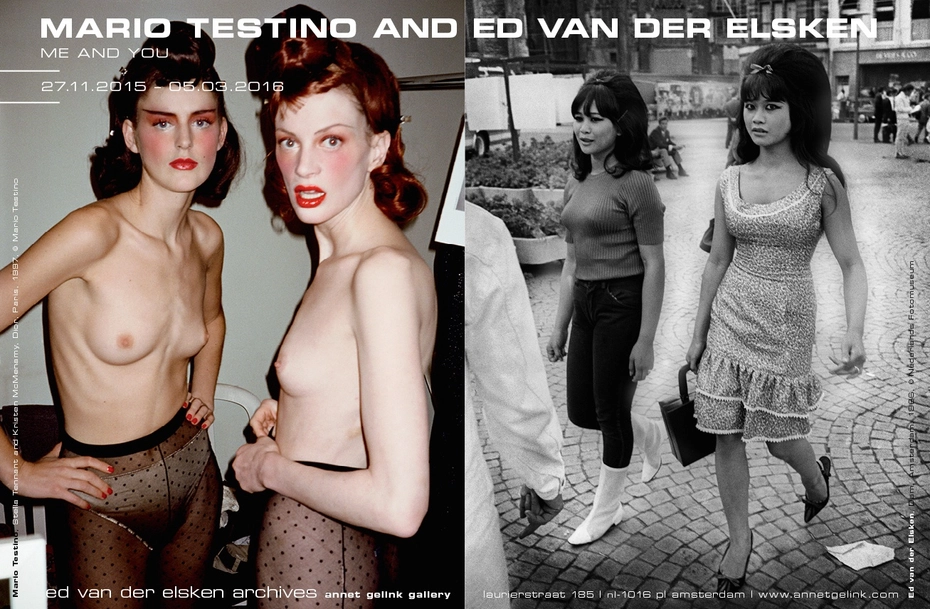 Me and You: Mario Testino and Ed Van Der Elsken