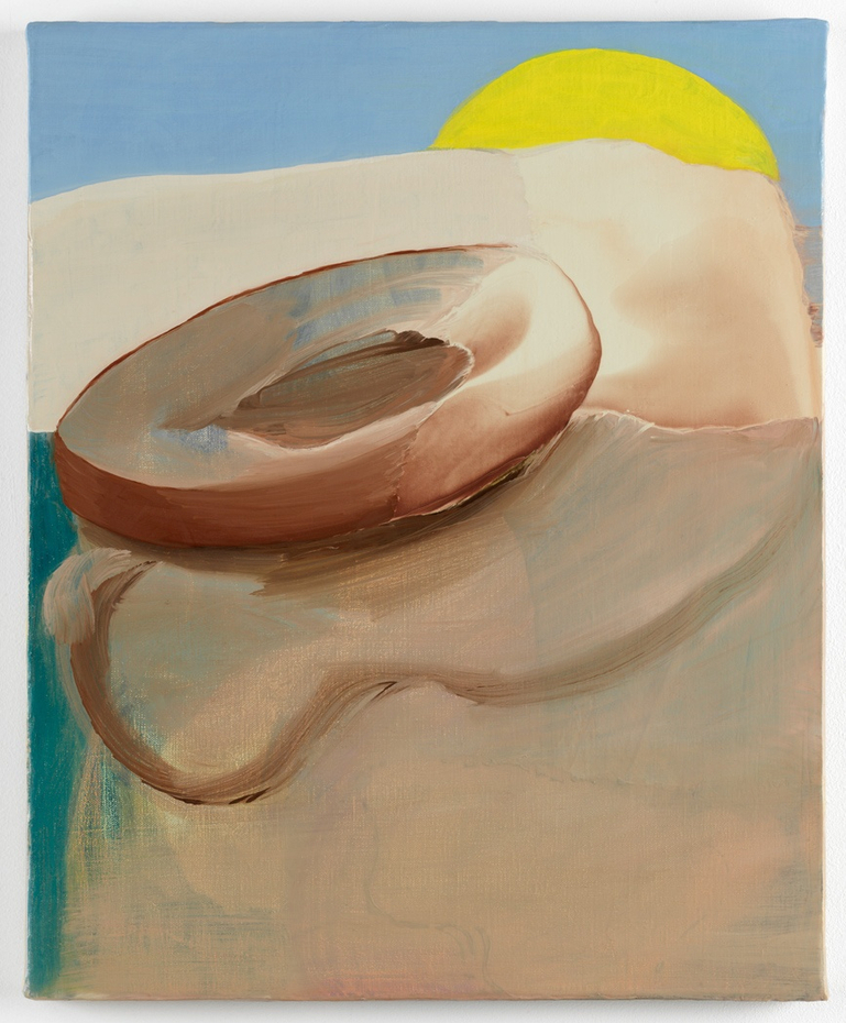 Rezi van Lankveld Half High, 2019 Oil on canvas 50 x 40 cm